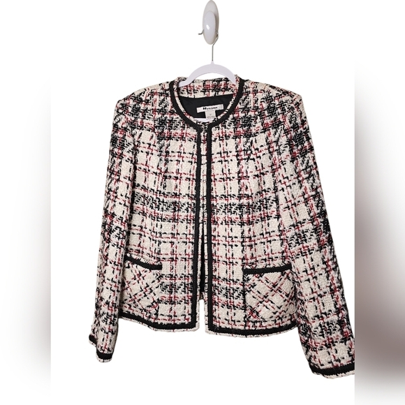 Nygard tweed jacket red, black, and white. Size 12 - Picture 1 of 6
